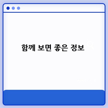 함께 보면 좋은 정보