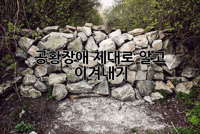 공황장애, 제대로 알고 이겨내기