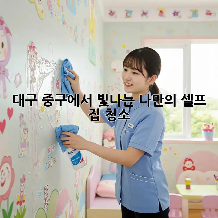 대구 중구에서 빛나는 나만의 셀프 집 청소! ✨