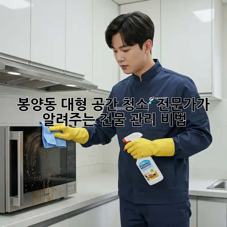 봉양동 대형 공간 청소 ✨ 전문가가 알려주는 건물 관리 비법 🏢