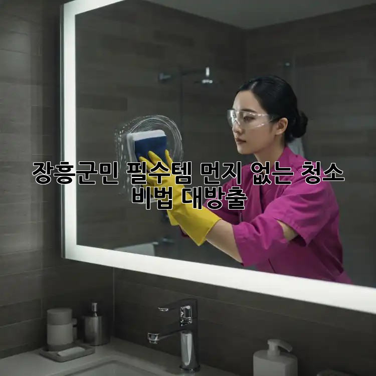 🏡 장흥군민 필수템! 먼지 없는 청소 비법 대방출 ✨