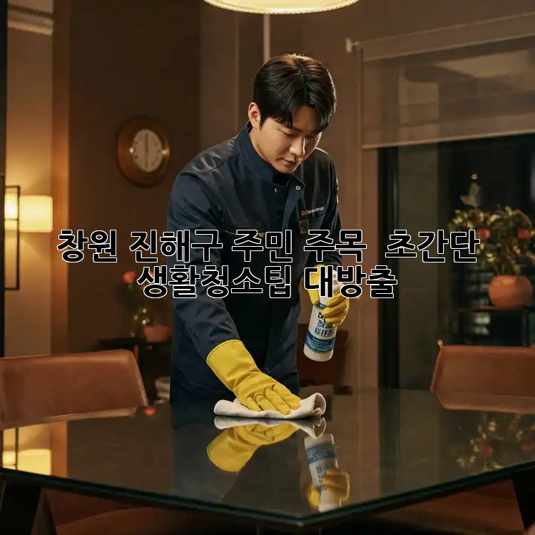 창원 진해구 주민 주목! ✨ 초간단 #생활청소팁 대방출! 🏠
