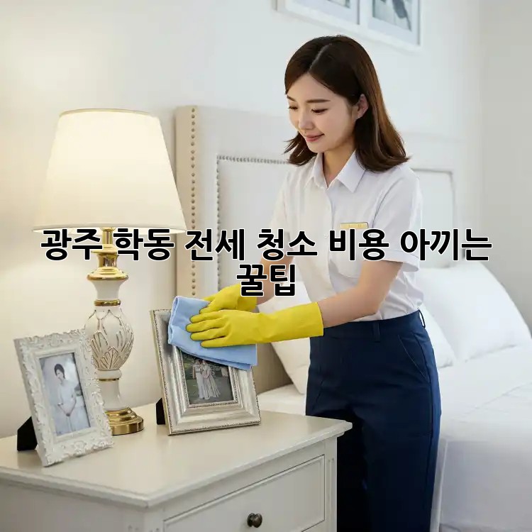 광주 학동 전세 청소🧹 비용 아끼는 꿀팁🍯