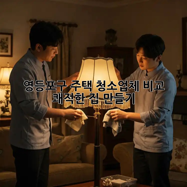 ✨영등포구 주택 청소업체 비교: 쾌적한 집 만들기🧹