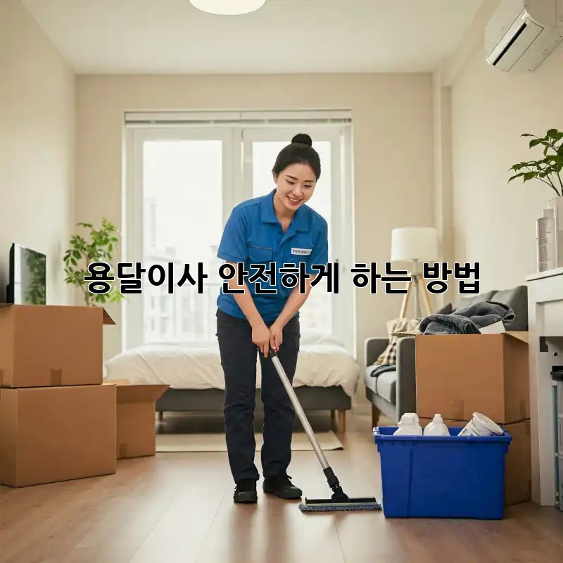 용달이사 안전하게 하는 방법
