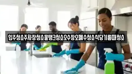입주청소주차장청소물탱크청소오수장오폐수청소식당기름때청소