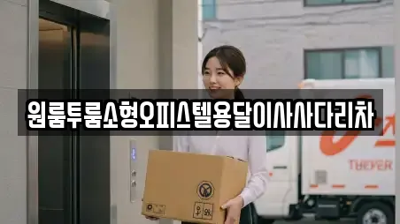 원룸투룸소형오피스텔용달이사사다리차