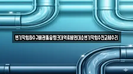 변기막힘하수구배관뚫음씽크대역류세면대소변기막힘수전교체수리