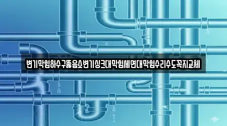 변기막힘하수구뚫음소변기싱크대막힘세면대막힘수리수도꼭지교체