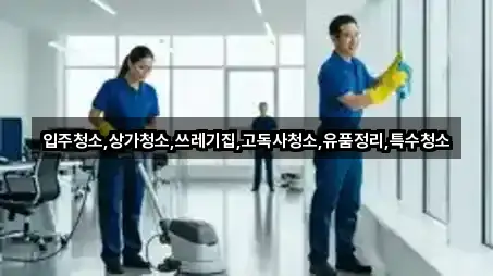 입주청소,상가청소,쓰레기집,고독사청소,유품정리,특수청소
