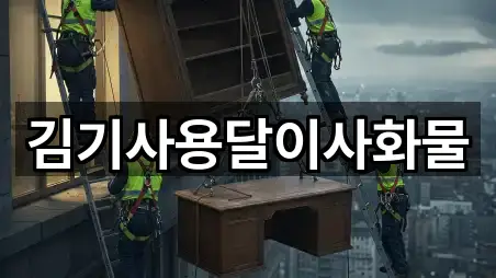 김기사용달이사화물