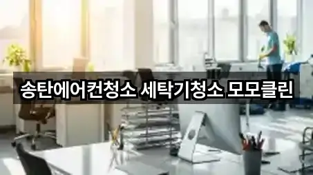 송탄에어컨청소 세탁기청소 모모클린