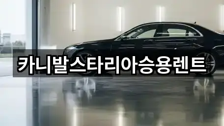 카니발스타리아승용렌트