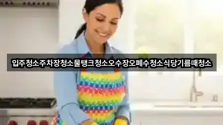 연락 가능한 서울특별시 남대문로1가 청소업체 5곳