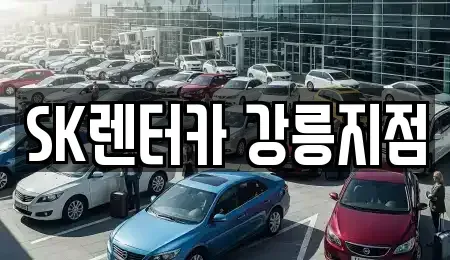 강원 강릉시 성남동 장기렌트카 전문 SK렌터카 강릉지점