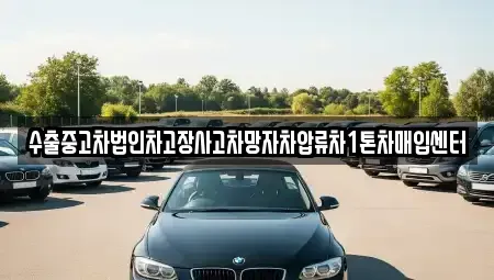 강원 원주시 무실동 중고차매입 전문 수출중고차법인차고장사고차망자차압류차1톤차매입센터