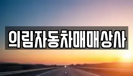 강원 원주시 신림면 중고차 전문 의림자동차매매상사