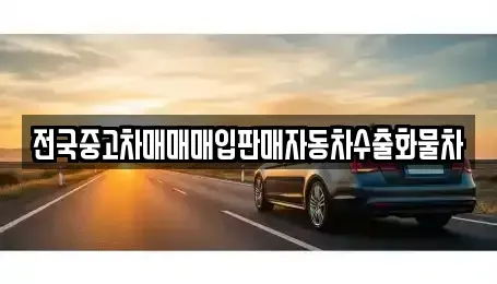강원특별자치도 원주시 우산동 중고차매입 전문 전국중고차매매매입판매자동차수출화물차