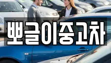 강원특별자치도 태백시 창죽동 중고차 전문 뽀글이중고차