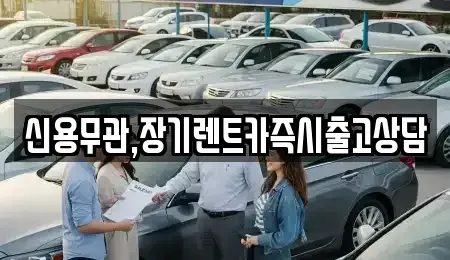 경기 고양시 일산동구 중산동 장기렌트카 전문 신용무관,장기렌트카즉시출고상담