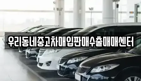 경기 고양시 일산동구 지영동 중고차매입 전문 우리동네중고차매입판매수출매매센터