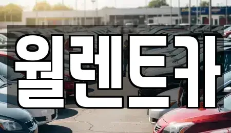 경기 김포시 구래동 렌트카 전문 월렌트카