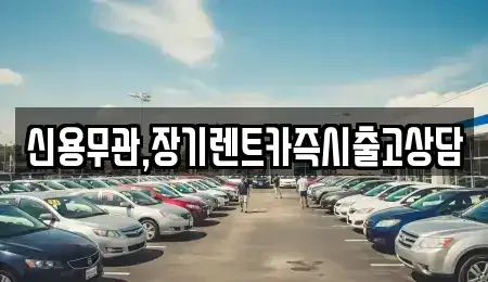 경기 김포시 장기렌트카 전문 신용무관,장기렌트카즉시출고상담