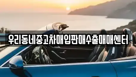 경기 남양주시 지금동 중고차매매 전문 우리동네중고차매입판매수출매매센터