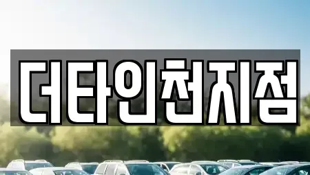 경기 부천시 원미구 약대동 렌트카 전문 더타인천지점