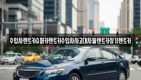경기 성남시 수정구 사송동 장기렌트카 전문 수입차렌트카슈퍼카렌트카수입차사고대차월렌트카장기렌트카