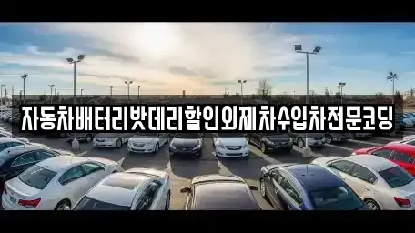 경기 수원시 팔달구 신풍동 중고차매입 전문 자동차배터리밧데리할인외제차수입차전문코딩