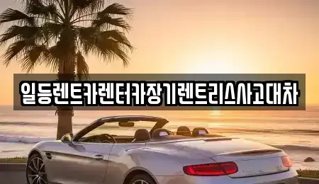 경기 안산시 단원구 원시동 장기렌트카 전문 일등렌트카렌터카장기렌트리스사고대차