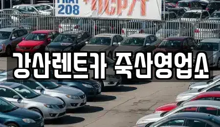 경기 안성시 일죽면 렌트카 전문 강산렌트카 죽산영업소