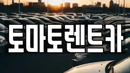 경기 안성시 일죽면 렌트카 전문 토마토렌트카