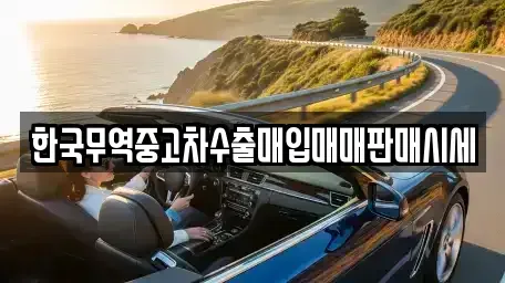 경기 안양시 만안구 석수동 중고차매매 전문 한국무역중고차수출매입매매판매시세