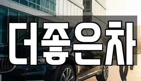 경기 양주시 백석읍 중고차 전문 더좋은차