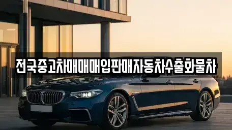 경기 양주시 백석읍 중고차 전문 전국중고차매매매입판매자동차수출화물차