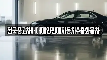 경기 오산시 세교동 중고차매입 전문 전국중고차매매매입판매자동차수출화물차