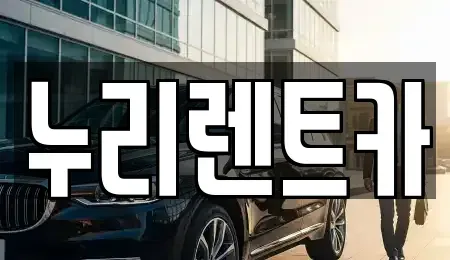 경기 용인시 처인구 남사읍 렌트카 전문 누리렌트카