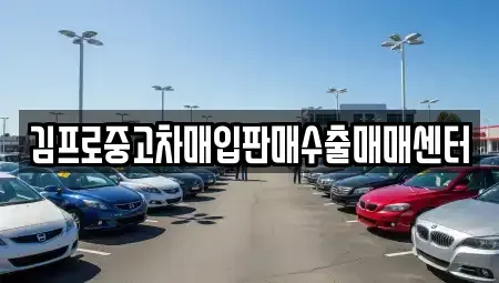 경기 이천시 부발읍 중고차매입 전문 김프로중고차매입판매수출매매센터