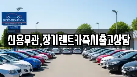 경기 파주시 장기렌트카 전문 신용무관,장기렌트카즉시출고상담