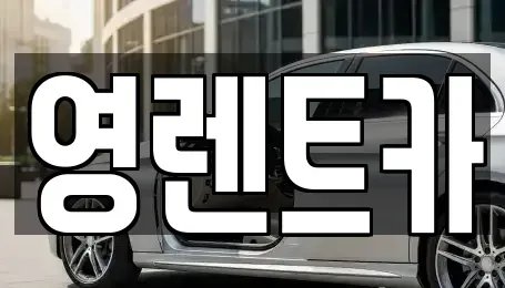 경기 화성시 새솔동 렌트카 전문 영렌트카