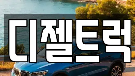 경기 화성시 새솔동 중고차매매 전문 디젤트럭