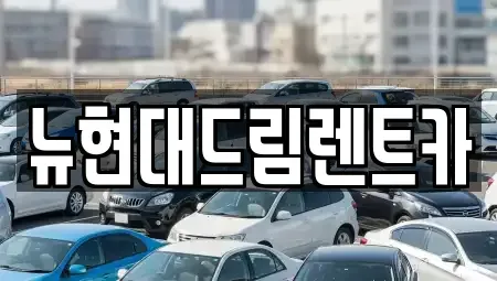 경기도 광명시 가학동 렌트카 전문 뉴현대드림렌트카