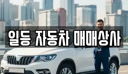 경기도 광주시 송정동 중고차 전문 일등 자동차 매매상사