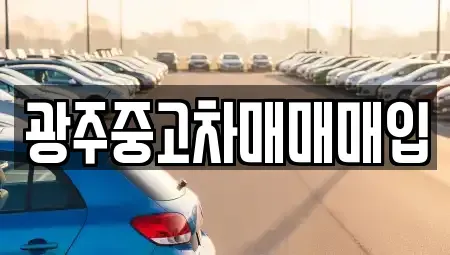 경기도 광주시 송정동 중고차매입 전문 광주중고차매매매입