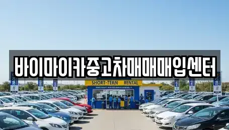 경기도 군포시 부곡동 중고차매매 전문 바이마이카중고차매매매입센터