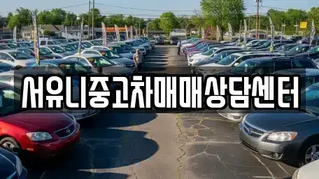경기도 남양주시 수석동 중고차 전문 서유니중고차매매상담센터