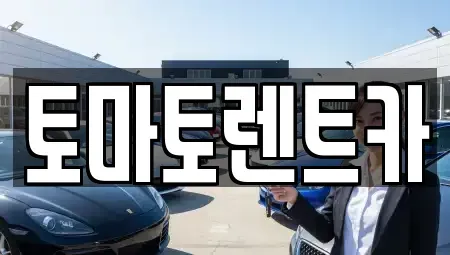 경기도 동두천시 보산동 렌트카 전문 토마토렌트카