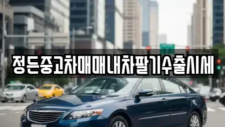 경기도 동두천시 보산동 중고차 전문 정든중고차매매내차팔기수출시세